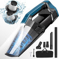 Cordless Car Vacuum Lightweight High Power Handheld Vacuum Cleaner with LED Light, Hand Vacuum for Car Home Office and Pet Ha