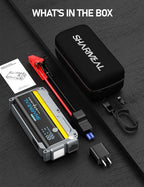 Sharmeal 7000A Car Battery Jump Starter, 12000mAh Car Jumper Starter Battery Pack for Up to All Gas & 12.0L Diesel Engines,