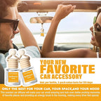 C Classy Car Air Freshener Hanging 2 Pack, Spellbound Essential Oil Diffuser for Cars, Long-Lasting Fragrance, Cute Car Acces