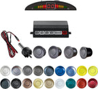 Parking Sensor Kit Backup Sensor Kit Reverse Sensor for Car 18 Color Options for Probes Adjustable Alarm Volume Professional 
