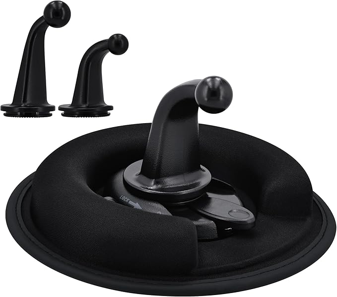Friction Mount for Garmin GPS Drivesmart 86 Nuvi Drive Dezl OTR Overlander Zumo Driveassist DriveLuxe StreetPilot Portable NonSkid Beanbag Dashboard Mount for Garmin RV Truck XL Navigator
