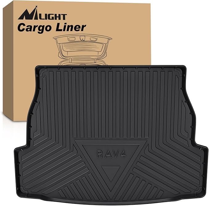 Nilight Cargo Mats for Toyota RAV4 2019 2020 2021 2022 2023 2024 2025,All Weather Protection Heavy Duty Cargo Liners