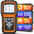2026 FOXWELL NT630 Plus OBD2 Scanner with ABS and SRS, ABS Code Reader Auto Bleed Scan Tool Brake SRS Scanner, Car Scanner