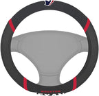 FANMATS NFL Unisex-Adult Embroidered Steering Wheel Cover
