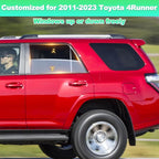 Car Window Shades for 2011-2023 4Runner - Rear Side Window Sun Shade for Baby, Breathable Mesh Car Privacy Window Covers, UV Protection & Heat Insulation for Road Trips Napping Camping (2 PCS)
