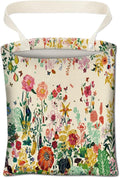 Car Trash Can, Boho Chic Style, Cute Car Organizer, 6L Capacity, Colorful Boho Flowers