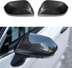 CKE Compatible with Toyota Camry 2026 2025 2024 2023 2022 2021 2020 2019 2018 Accessories Car Exterior Door Side Rearview Mirror Guard Cover Trim Caps -Carbon Fiber Style