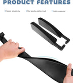 2PCS Car Seat Gap Filler,Car Accessories Car Organizer,Cars Seat Gap Filler Organizer with 2 Storage Areas,Used for Phone,Wallets,Keys,Eyeglasses,Fit for Most Cars,Trucks,SUVs (Carbon Fiber)
