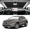 Custom Fit Windshield Sun Shade for Mercedes-Benz GLA 2015-2020, Blocks UV & Heat, Front Window Sunshade, Easy Fold & Store