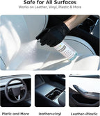 Premium Car Interior Cleaner (17oz Brush + Towel) | Interior Car Cleaner for Leather, Vinyl, Glass & Plastic | Residue-Free M