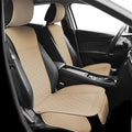 Elantrip Auto Car Seat Covers Leather Car Seat Protector for Women Airbag Compatible Diamond Pattern PU Seat Cover Universal 