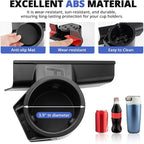Autorder Car Door Cup Holder for 2021-2025 2026 Ford F-150 F150 Accessories Cup Holder Expander with Card Slot Anti-Shake&Noiseless Drink Holder Insert for Car Daily Driving