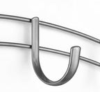 LYNK Professional® Home™ Over Door Hooks Rack - 14 Hook Over Door Hanger - Over Door Towel Rack - Hanging Towels or Clothes -