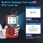 OBD2 Scanner Car Code Reader Support Voltage Test Plug and Play Fixd Car CAN Diagnostic Scan Tool Read and Clear Engine Error