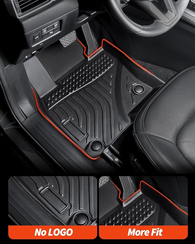 7 PCS for Mazda CX5 Floor Mats 2025 2024 2023 2022 with Cargo Liners Backrest Mat, Full Set Back Seat Cover Protector All Weather Trunk Front Rear Automotive Car Rubber Carpet Mat CX-5 Accessories