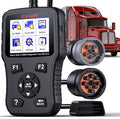 iCarsoft Heavy Duty Truck Scanner HD V3.0 All System Diesel Diagnostic Scan Tool Battery Test Code Reader for Freightliner,