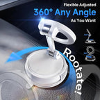 ANDERY Car Phone Holder for Magsafe [78+LBS Strongest Suction & 2400gf Magnetic] 360° Adjustable Car Phone Mount, Phone Holders for Your Car for iPhone 17-12 Pro Max Plus Air, White