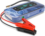 HALO Bolt Air+ 1750 Portable Car Battery Jump Starter | 130 PSI Air Compressor, 59.9Wh USB Power Bank, Large Display,