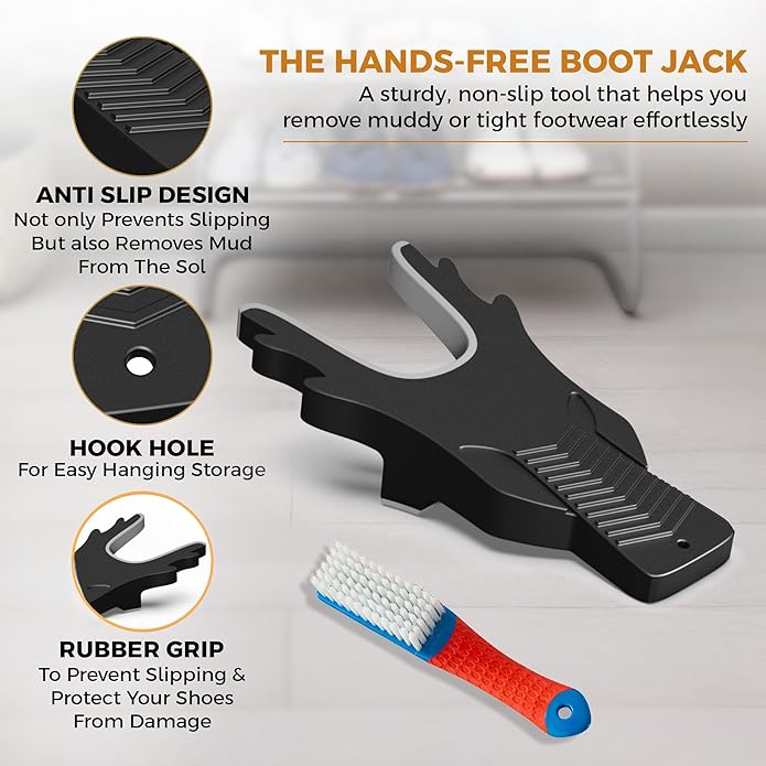 Boot Jack,Boot Remover for Cowboy Boots,Boot Puller for Waders and Work Boots