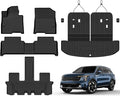 AUXKO All Weather Floor Mats Cargo Mat Rear Back Seat Protector Fits for Kia Sorento Hybrid 2021-2025 2026 TPE Liner Sorento Hybrid Accessoires Odorless Anti-Slip Black