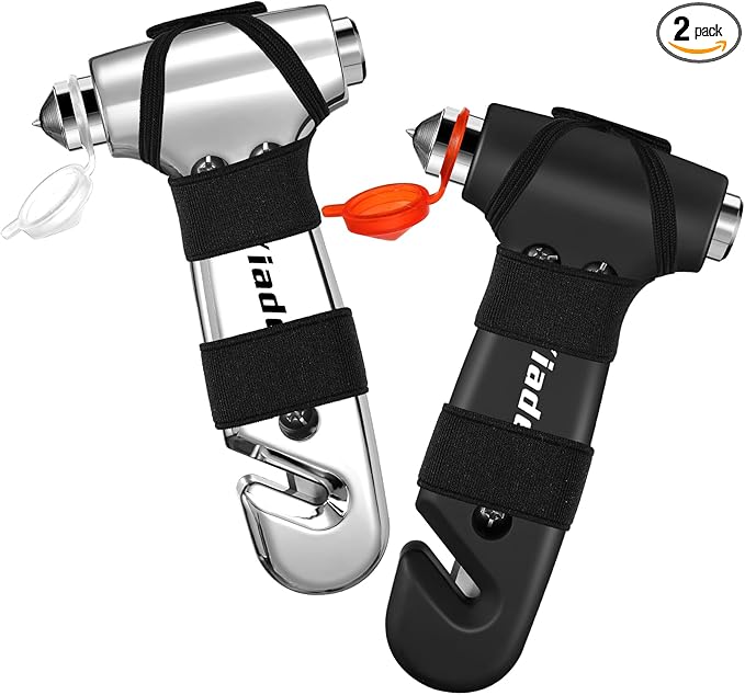 Car Window Breaker Tool, 3-in-1 Emergency Escape Tool with Window Breaker and Seat Belt Cutter, Safety Emergency Car Escape T