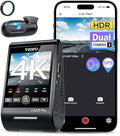VIOFO A229 Pro 4K HDR Dash Cam, Dual STARVIS 2 IMX678 IMX675, 4K+2K Front and Rear Car Camera, 2 Channel with HDR, Voice Cont