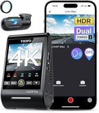 VIOFO A229 Pro 4K HDR Dash Cam, Dual STARVIS 2 IMX678 IMX675, 4K+2K Front and Rear Car Camera, 2 Channel with HDR, Voice Cont