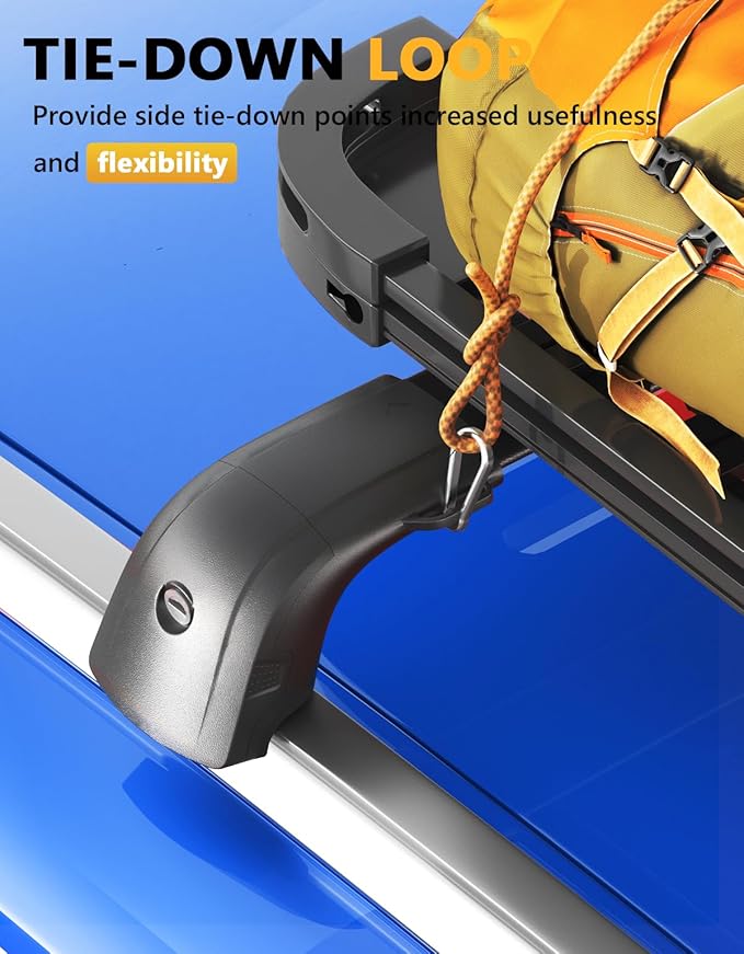 Tuyoung Lockable 220lbs Roof Rack Cross Bars Compatible with BMW X5 G05 2019-2026, Heavy Duty Aluminum Roof Rails Crossbars Bike Kayak Snowboard Rooftop Cargo Carrier SUV Luggage Accessories