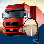 5.9-inch Round Convex Mirror with Tube Mounting Bracket- Convex Blind Spot Mirror for Truck/Bus/Van/Tractor/Tow/Forklift- 1PCS (2)