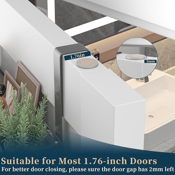 Consumest Over The Door Hooks Organizer - Over Door Hanger with 16 Hooks & 2 Baskets for Hanging Coat, Clothing, Towel, Hangi