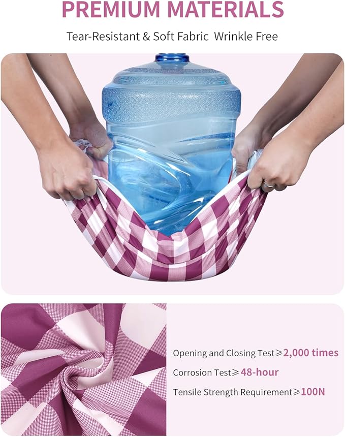 ECOHUB 6 Set Packing Cubes for Travel Suitcase Organizer Bags for Luggage Lightweight Carry On Suitcase with Lable & Personal