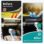 FIILINES Dash Cover for Hyundai Kona 2024-2026 Sunshade Non-Slip Mesh Dash Cover for Kona Accessories Dashboard Cover Mat UV 