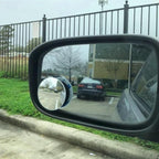Ampper 2" Round Blind Spot Mirrors, Adjustabe HD Glass Convex Wide Angle Rear View Car SUV Universal Fit Stick-On Lens, Pack of 4