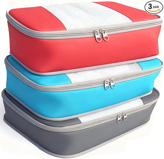 Packing Cubes for 20" Suitcase Travel Luggage Organizers - Travel Organizer Bags Luggage Clothes Accessories Storage Carry on
