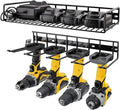 UNITEDPOWER Wall Mounted Power Tool Organizer Holder, Heavy Duty Utility Storage Rack for Battery Powered Hand Tools, Cordles