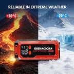 Car Battery Jump Starter Portable, 7000A Peak Battery (for 10.0L Gas or Up to 9.0L Diesel),Portable Booster Power Pack,LCD