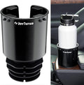 JOYTUTUS Large Stable Cup Holder Expander for YETI, Hydro Flask, Hold 18-40 oz Bottles and Mugs, Car Cup Holder Adapter with 