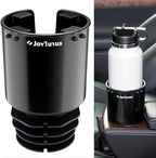 JOYTUTUS Large Stable Cup Holder Expander for YETI, Hydro Flask, Hold 18-40 oz Bottles and Mugs, Car Cup Holder Adapter with 