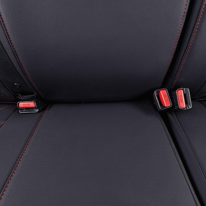 EKR Custom Fit Tacoma Car Seat Covers for Select Toyota Tacoma 2016 2017 2018 2019 2020 2021 2022 2023 Access Cab - Full Set,