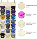 Dofilachy Hat Rack - Hat Organizer - Hat Racks for Baseball Caps, Visible Hat Holder - Baseball Hat Rack for Wall Door with 3