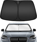 ARISMOTOR Windshield Sun Shade for Lincoln Aviator 2020-2025 2026, Custom Fit Foldable Front Window Sunshade Sun Visor Protector, Block UV Rays Keep Your Car Cooler