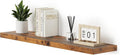 Vivelove Farmhouse Single Floating Shelves for Wall 48 in x 10.3in x 1.8in, Large Wall Long Shelves Heavy Duty 80 lbs for Bed