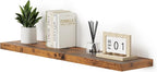 Vivelove Farmhouse Single Floating Shelves for Wall 48 in x 10.3in x 1.8in, Large Wall Long Shelves Heavy Duty 80 lbs for Bed