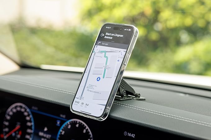 PROfezzion 2-Pack Compatible with MagSafe Car Vent Mount, Magnetic Car Vent Holder for iPhone 17 16 15 14 13 12 Pro Max Plus, Mag-Safe Case & All Phones [Metal Vent Clip & Easily Install]