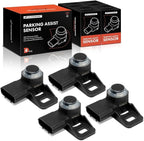 A-Premium 4-PC Rear Reverse Backup Parking Assist Sensor Compatible with Select Acura Models - MDX 2017-2020, RDX 2019-2021, 