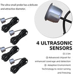 LCD Parking Sensor Kit - Displays Data on Original Screen, Easy Rear Installation, Compatible with CVBS Cameras (Not for AHD)