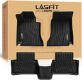 LASFIT Floor Mats for Mercedes Benz C Class 2021 2020 2015-2019 C300 / C400 / C350e / C43 AMG / C63 AMG / C63 AMG S (Fit Sedan Only), All Weather TPE Floor Liners for C Class 1st & 2nd Row Mats