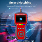 obd2 scanner K2 obd2 scanner diagnostic tool scanner for cars, car code reader with freeze frame, oxygen sensor testing,LCD