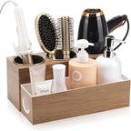 GFWARE Hair Tool Organizer - Bathroom Vanity Organizers and Storage, Hair Styling Accessories Hot Tools Organizer Hair Dryer,