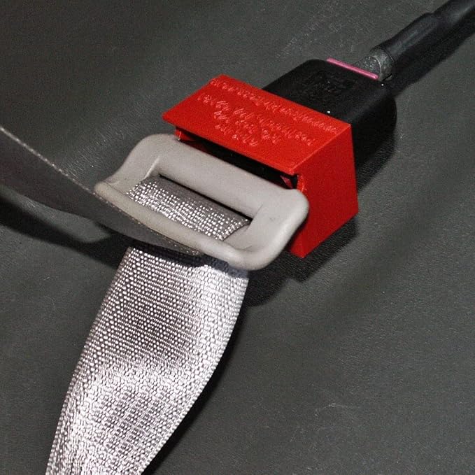 Buckle Boss Heavy Seat Belt Lock & Seat Belt Guard | Enhanced Seat Belt Security for Stronger Passengers | Prevents Seat Belt Unbuckling | Made in the USA